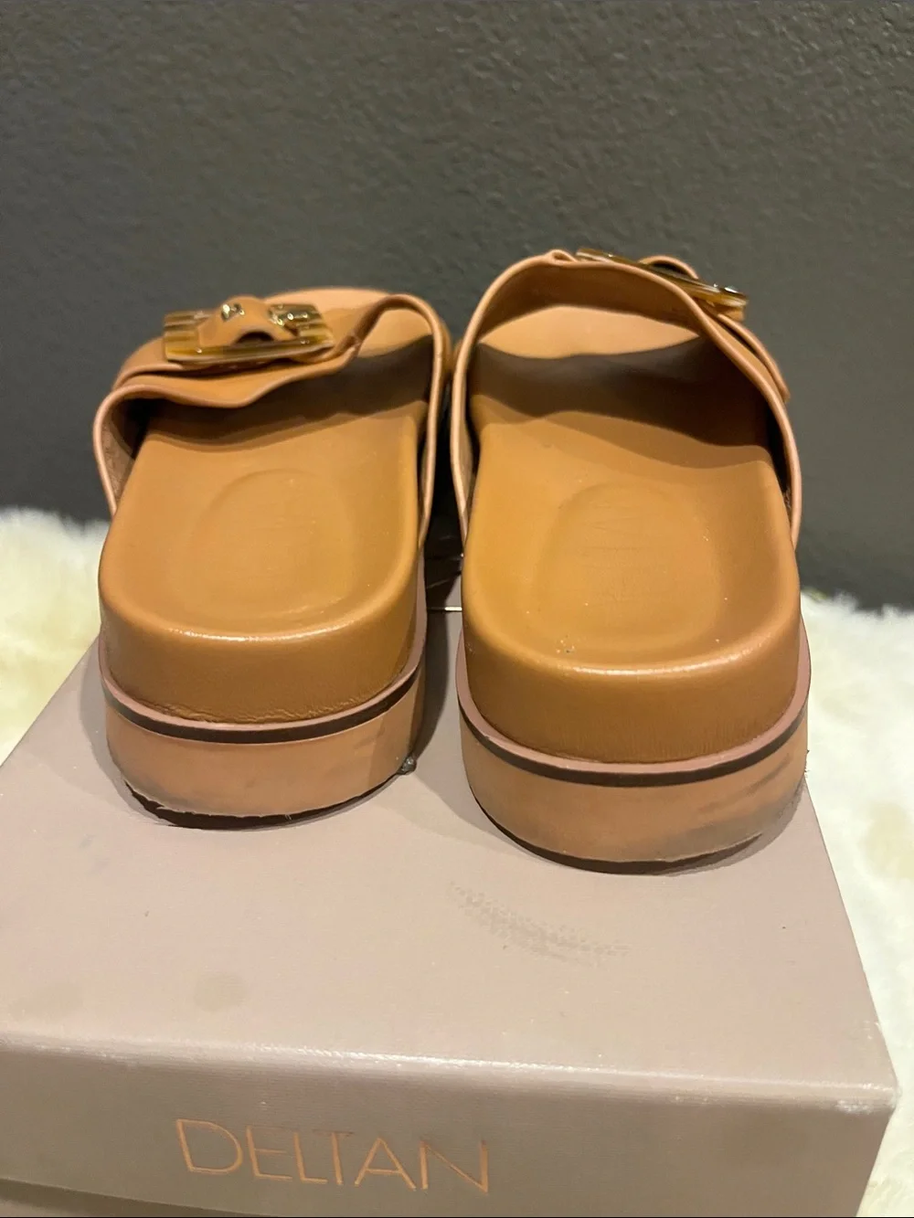 Deltan Benson desert camel sandal